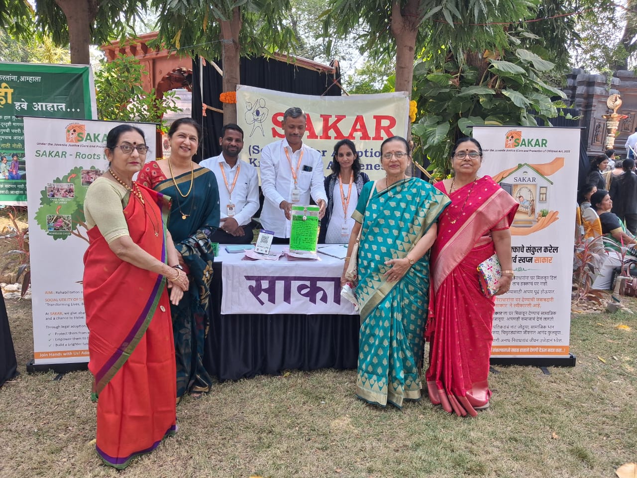 SAKAR awareness stall at a public event